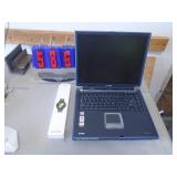 Toshiba laptop & new galaxy smart watch. As shown. CASH ON SITE ONLY. PICKUP IS TUESDAY MAY 19TH FROM 11 AM TO 4 PM. REGARDLESS WHAT THE SCHEDULE STATES.