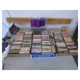 3 flats of cassettes. As shown. CASH ON SITE ONLY. PICKUP IS TUESDAY MAY 19TH FROM 11 AM TO 4 PM. REGARDLESS WHAT THE SCHEDULE STATES.