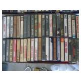 3 flats of cassettes. As shown. CASH ON SITE ONLY. PICKUP IS TUESDAY MAY 19TH FROM 11 AM TO 4 PM. REGARDLESS WHAT THE SCHEDULE STATES.