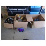 3 boxes of electornic cables & misc. As shown. CASH ON SITE ONLY. PICKUP IS TUESDAY MAY 19TH FROM 11 AM TO 4 PM. REGARDLESS WHAT THE SCHEDULE STATES.