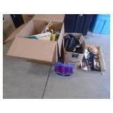 3 boxes of misc. As shown. CASH ON SITE ONLY. PICKUP IS TUESDAY MAY 19TH FROM 11 AM TO 4 PM. REGARDLESS WHAT THE SCHEDULE STATES.