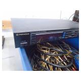Bin of electronics cables with pioneer recevier. As shown. CASH ON SITE ONLY. PICKUP IS TUESDAY MAY 19TH FROM 11 AM TO 4 PM. REGARDLESS WHAT THE SCHEDULE STATES.