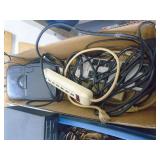 Bin of electronics cables with pioneer recevier. As shown. CASH ON SITE ONLY. PICKUP IS TUESDAY MAY 19TH FROM 11 AM TO 4 PM. REGARDLESS WHAT THE SCHEDULE STATES.