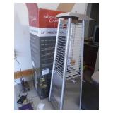 Back yard creations back yard table top heater. Like new. As shown.  CASH ON SITE ONLY. PICKUP IS TUESDAY MAY 19TH FROM 11 AM TO 4 PM. REGARDLESS WHAT THE SCHEDULE STATES.
