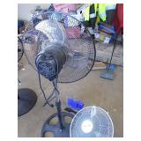 2 fans. As shown. CASH ON SITE ONLY. PICKUP IS TUESDAY MAY 19TH FROM 11 AM TO 4 PM. REGARDLESS WHAT THE SCHEDULE STATES.