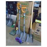 3 shovels. As shown. CASH ON SITE ONLY. PICKUP IS TUESDAY MAY 19TH FROM 11 AM TO 4 PM. REGARDLESS WHAT THE SCHEDULE STATES.