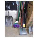 Misc brooms. As shown. CASH ON SITE ONLY. PICKUP IS TUESDAY MAY 19TH FROM 11 AM TO 4 PM. REGARDLESS WHAT THE SCHEDULE STATES.
