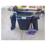 3 camera tripods & trash can. As shown. CASH ON SITE ONLY. PICKUP IS TUESDAY MAY 19TH FROM 11 AM TO 4 PM. REGARDLESS WHAT THE SCHEDULE STATES.