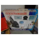 Kids microscope & skill saw. As shown. CASH ON SITE ONLY. PICKUP IS TUESDAY MAY 19TH FROM 11 AM TO 4 PM. REGARDLESS WHAT THE SCHEDULE STATES.