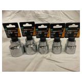 GearWrench 3/4-Inch Drive Socket Set (4-Piece) - 1-13/16", 1-3/4", 1-7/16", 1-5/16"