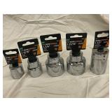 GearWrench 3/4 in Drive Deep Sockets (Lot of 4) - 1/2 in, 1-5/16 in, 1-13/16 in, 1-1/2 in