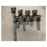 GearWrench 1/2 in Drive Assorted Sockets - 10 in Extension
