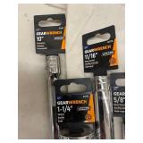 GearWrench 1/2 in Drive Assorted Sockets - 10 in Extension