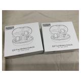 Reekbone by Rulefiss Q38 True Wireless Earbuds (Lot of 2)