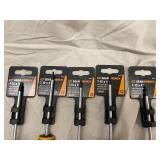 GearWrench T-10 x 4 in Torx Screwdrivers (Lot of 5)