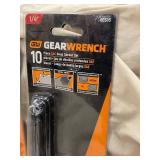 GearWrench 10-Piece SAE Deep Socket Set - 1/4 Drive (Lot of 2)