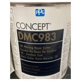 MIL - PPG Concept DMC983 2K Mixing Base Color Aluminum Coarse - 3 x Quart Cans