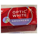 3 Colgate Optic White Advanced Toothpaste Tubes (damaged boxes)
