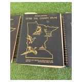 Otter Tail County Atlas & Pictorial Additions - 3 Book Set From 1982