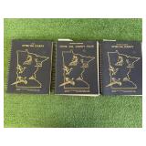 Otter Tail County Atlas & Pictorial Additions - 3 Book Set From 1982