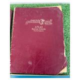 4 Barnes County ND Atlases - 1952, 1958, 1973 & 1985