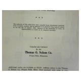 4 Barnes County ND Atlases - 1952, 1958, 1973 & 1985