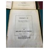 4 Barnes County ND Atlases - 1952, 1958, 1973 & 1985