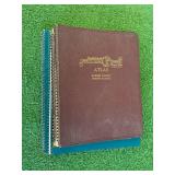 4 Barnes County ND Atlases - 1952, 1958, 1973 & 1985