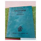3 Traverse County ND Atlases - 1960, 1969 & 1974