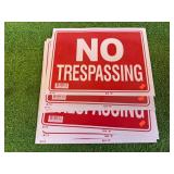 11 New No Trespassing Signs