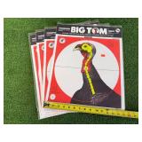 4 New Thompson Big Tom Shotgun Patterning Targets - 10 Per Pack