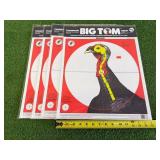 4 New Thompson Big Tom Shotgun Patterning Targets - 10 Per Pack