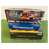 3 Die Cast Stock Cars