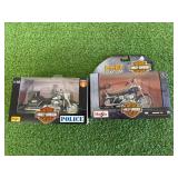 Harley Davidson 1/18 Scale Motorcycles