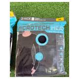 2 New 2 Packs Microtech Ladies Base Layer Tops Size M