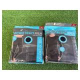 New 2 Packs Microtech Ladies 1 Base Layer Top & 1 Base Layer Pant Both Size XL