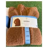 2 New Ladies Cozy Sherpa Size L