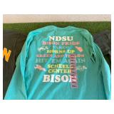 3 New Size S NDSU Bison Ladies Shirts