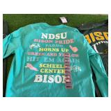 3 New Size S NDSU Bison Ladies Shirts