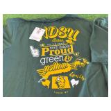 3 New Ladies Size Large NDSU Bison Shirts