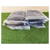 10 New Black Aprons