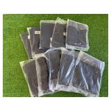 10 New Black Aprons