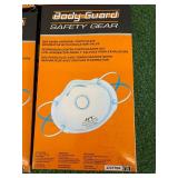 40 Body Guard Safety Gear N95 Respirators - 4 Boxes of 10 Each