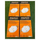 40 Body Guard Safety Gear N95 Respirators - 4 Boxes of 10 Each