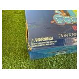 2 Pool Candy Illuminated 74" Rainbow Light Up Deluxe Pool Rafts