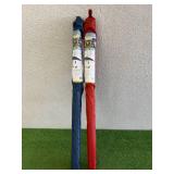 2 New Versa-Brellas Sport Umbrellas XL 43" x 44"