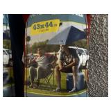 2 New Versa-Brellas Sport Umbrellas XL 43" x 44"