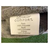 New Oversized Corduroy Plush Down Alternative Throw 60" x 70"