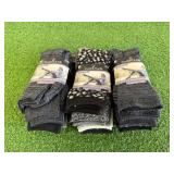 18 Pair New Cuddl Duds Shoe Size 4-10 Socks