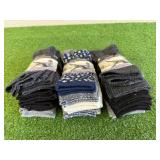 18 Pair New Cuddl Duds Shoe Size 4-10 Socks